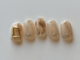 Cコース6500円ニュアンスネイル