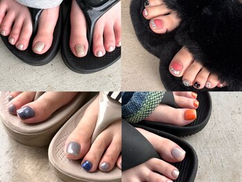 ニベル(Nibell)の写真/【フットバス、フットマッサージ付き☆】旬のデザインで足元をきれいに！お仕事柄ハンドができない方にも◎