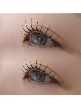 目の形にあったエクステ提案が得意