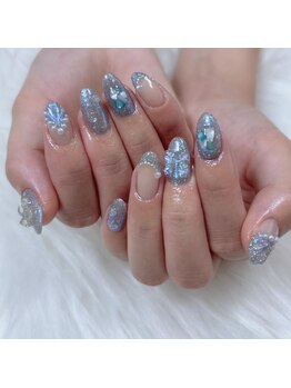 プランドール 京都店(PRENDRE)/マグネットネイル大人可愛い