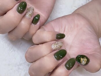 マハロクーレイ(Mahalo Ku’u Lei)/定額ネイル◆定額シンプル5500円