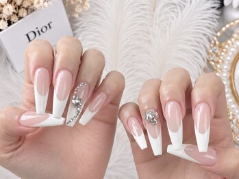 ネイルプリンセス(Nail Princess)の写真/【スカルプ&ジェルアート150分やり放題￥15980】予約殺到の人気サロン!!可愛いが詰まった自慢の指先に♪