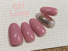 エストリブレ(estLivre)/塗りかけネイル