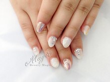 ネイルサロン ビューティーマジック 川口店/ ホワイトネイル
