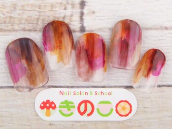 ネイルサロン きのこ/選べるデザインＭコース