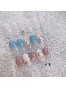 オーブ(AUBE)/冬ネイル クリスマスネイル