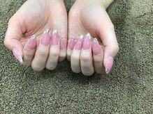 ネイルルーム 千美(room)/ガラスフレンチ☆