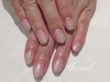 アクイユ 銀座店(ACCUEIL)/うねうねミラーラインネイル