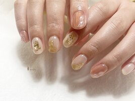 ヌーディーピンクニュアンス