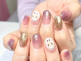 こだわりアートのseasonネイル