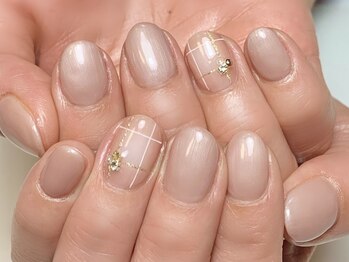 エチュラ(Achura)/チェックネイル