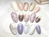 【お洒落しながら健康美爪へ♪】大人トレンド定額アートコース　¥9990→¥9700