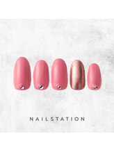 ネイルステーション リンクスウメダ店(NAIL STATION)/シンプルネイル／パラジェル