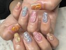 おはじきネイル
