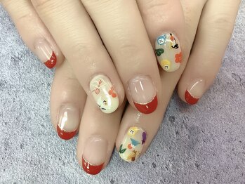 ジャスミンネイル(Jasmine Nail)/ジェル☆￥8000コース♪