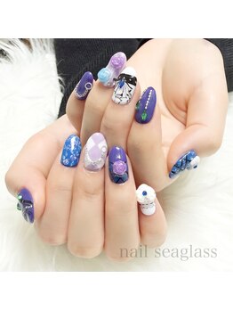 ネイル シーグラス(nail seaglass)/