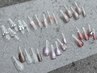 長さ出し10本+SNSトレンドクリアデザイン¥8980
