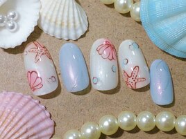 夏ネイルアート