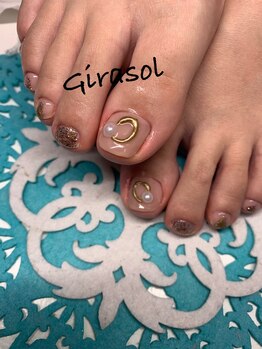 ヒラソル(girasol)/フットネイル