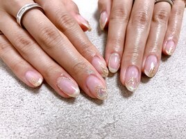 B クリアアクセサリーネイル