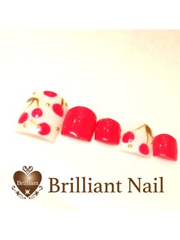 ブリリアント/【new】フット夏ネイル