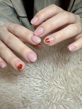 スピードネイル アンド アイ 宇土シティモール店/ハート¥7150