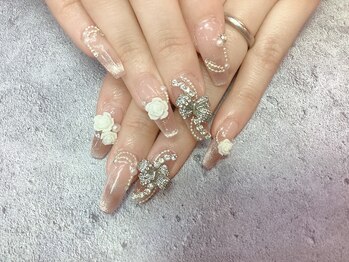 ジャスミンネイル(Jasmine Nail)/スカorチップ★アート&ビジュー