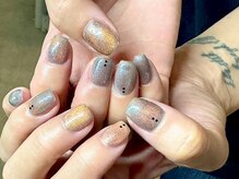 ヌル ネイル 堀江(NURU NAIL HORIE)/ひと癖ニュアンスマグネット☆