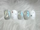ちゅるんぷっくりネイル¥6500