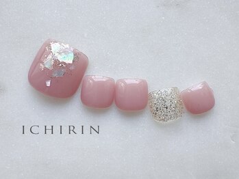 イチリンネイル 千葉店(ICHIRIN NAIL)/シンプルフットネイル