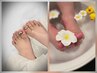 ★フットネイル&角質ケア付きスパ★プレミアムセット※OPTION限定/単品不可※