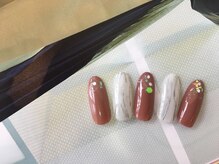 ネイルサロン&スクール ジーナ(GINA)/10月定額シンプルナチュラルカラ