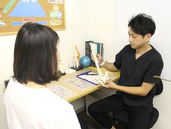 自由が丘あおば整骨院鍼灸院/～施術後の確認・アドバイス～ 