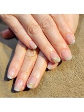 サヴァ アイラッシュアンドネイル(sava)/【ラメフレンチ】