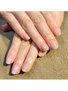 サヴァ アイラッシュアンドネイル(sava)/【ラメフレンチ】