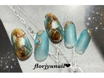 フロージュ ネイル(florjyu nail)/ストーンnail