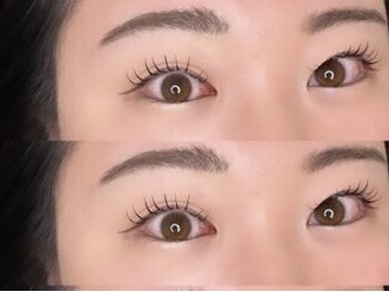 アンダーバーホワイト 大阪上本町店(_WHITE)/フラットラッシュ120本