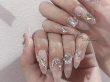 ダークハニー 原宿店(Dark Honey)/ゴージャスストーンアート