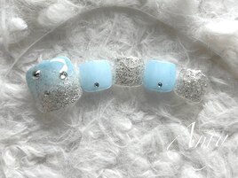 FOOTグラデーションネイル