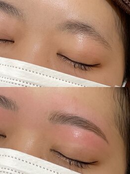 アイブロウメニューがあるサロン