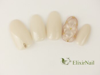エリクサーネイル 新橋(Elixir Nail)/定額a シンプル/クーポン使用