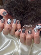 ヘアーデザイン ジュモク(Jumoku)/◎ニュアンスフラワーネイル