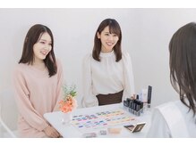 リルカラー 明治神宮前店(LILOU COLOR)の雰囲気（【トータル診断】コスメアドバイザーが似合うコスメをご提案◎）