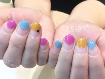 ネイルズ ララ(nails Lala)/まるフレンチ♪