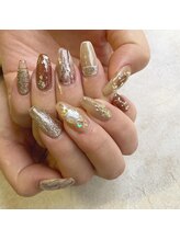 ラウンジ渋谷 本店(RounGe SHIBUYA)/【オフ込み】ニュアンスネイル