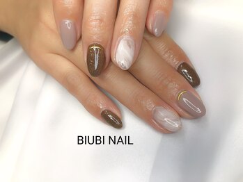 ビユビ ネイル(BIUBI NAIL)/BIUBI NAIL &nbsp;ビユビネイル