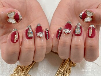 ネイルサロン トゥービー 御徒町上野(To Be)/パーツ付け放題コース8990円