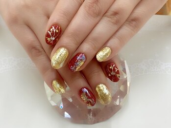 プルミエ ネイル(Premier Nail)/イベントネイル★和柄