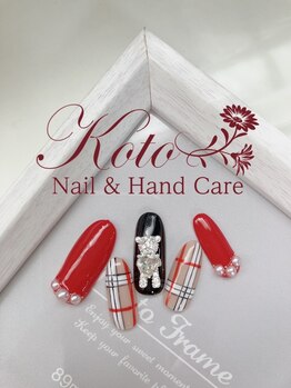 コト(KOTO)/チェック/バーバリー/くま