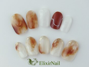 エリクサーネイル 五反田(Elixir Nail)/定額c やり放題/クーポン使用